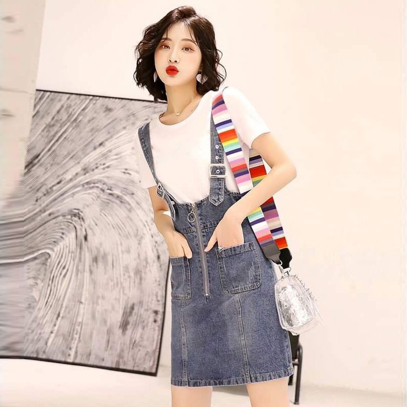 YẾM JEAN DÂY GÀI PHỐI DÂY KÉO